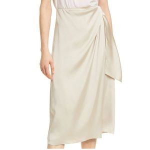 Club Monaco tie midi skirt